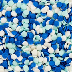 As Blue As The Sky Edible Confetti Sprinkle Mix – SugarMeLicious