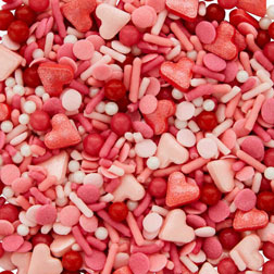 Pink & Red Valentine Sprinkle Mix