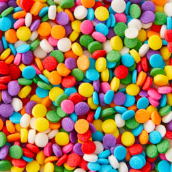 Rainbow Confetti Sprinkles