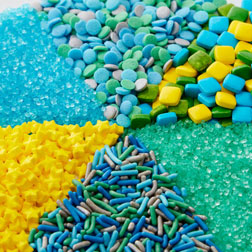 Primary Blues 6-Cell Sprinkle Mix