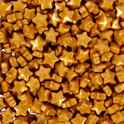 Gold Star Sprinkle Pouch