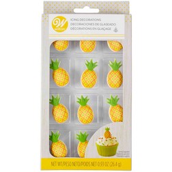 Pineapple Royal Icing Decorations