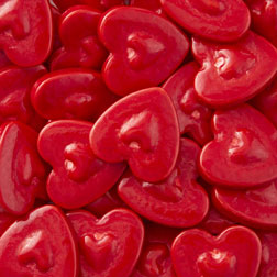 Jumbo Red Heart Candy Sprinkle Pouch