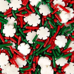 Holiday Snowflake Mix Sprinkles