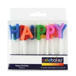 Happy Birthday Candle Set