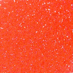 Miami Orange Techno Glitter