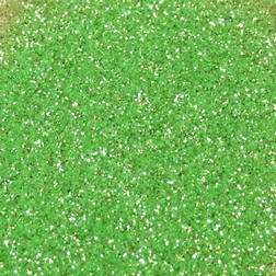 Heat Green Techno Glitter