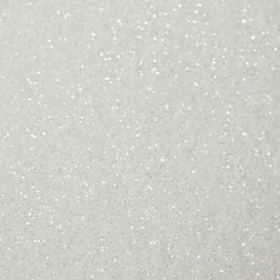 White Techno Glitter