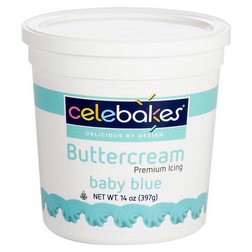 Baby Blue Decorating Buttercream Icing