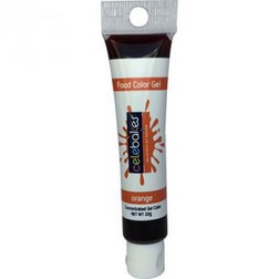 Orange Food Color Gel