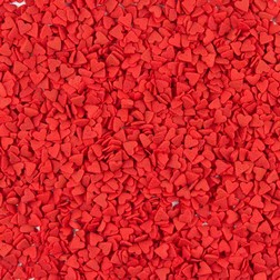 Red Hearts Edible Confetti Sprinkles