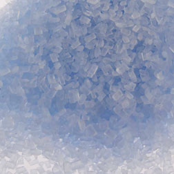 Soft Blue Coarse Sugar Crystals