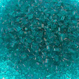 Teal Coarse Sugar Crystals