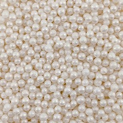 8MM Ivory Edible Pearls - Confectionery House