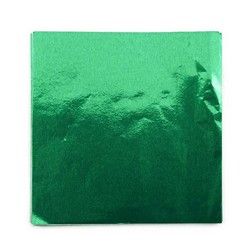 Green Foil Candy Wrappers