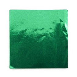 6 x 6" Foil Wrapper Green - Celebakes
