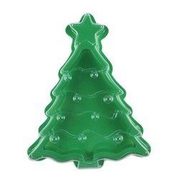 1/2 lb Christmas Tree Candy Box with Clear Lid