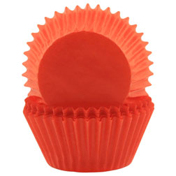 Orange Cupcake Liners