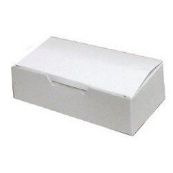 1/2 lb White Candy Box
