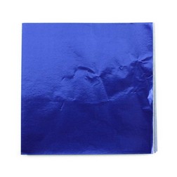 3 x 3" Foil Wrapper Dark Blue