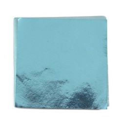6 x 6" Foil Wrapper Blue