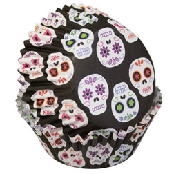 Day of the Dead Standard Cupcake Liners
