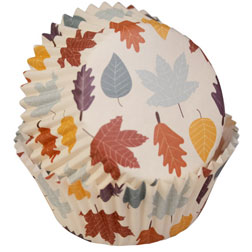 Fall Leaves Cupcake Liners