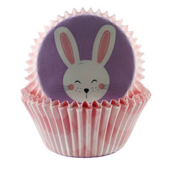 Pastel Bunny Cupcake Liners