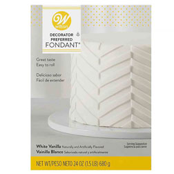 White Rolled Fondant - Wilton