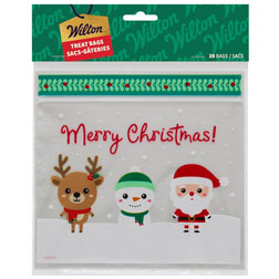 Santa & Friends Resealable Treat Bags