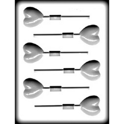 Puffed Heart Chocolate/Candy Mold 90-1005