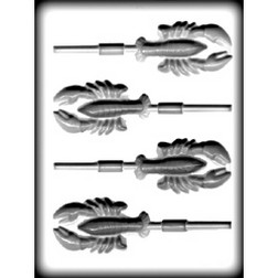 Lobster Cookie & Hard Candy Sucker Mold