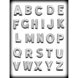 Alphabet Cookie & Hard Candy Mold