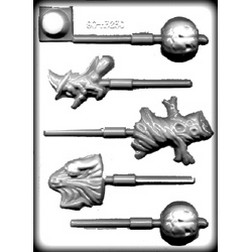 Halloween Assortment Cookie & Hard Candy Sucker Mold