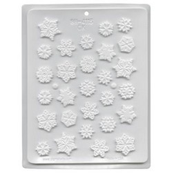 Hard Candy Mold - Snowflakes