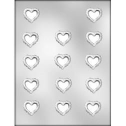 Filigree Heart Chocolate Mold