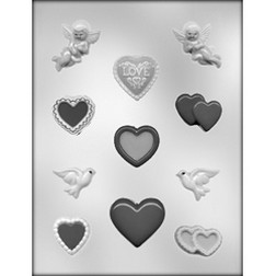 Valentine Assortment Chocolate Mold