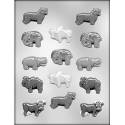 Assorted Animals Chocolate Mold