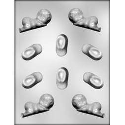 Babies & Booties Chocolate Mold