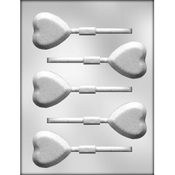 Medium Heart Sucker Chocolate Mold