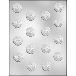 Masonic Mint Chocolate Mold