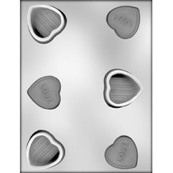 V123 Valentine's Day Silhouette Lover Lollipop Sucker Chocolate Candy Soap Mold 