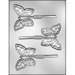Large Butterfly Sucker Chocolate Candy Mold