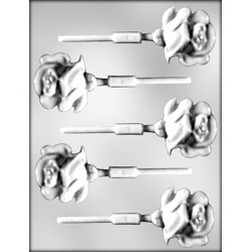 Large Rose Sucker Chocolate Mold