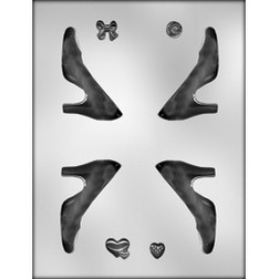 High Heel Shoes w/ Accessories Candy Mold