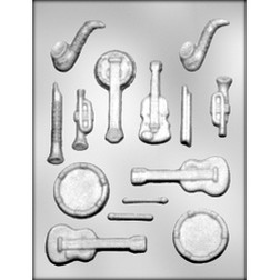 Musical Instruments Chocolate Mold