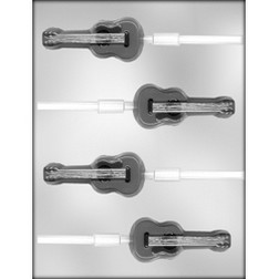 Guitar Sucker Chocolate Mold