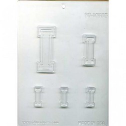 Collegiate Letter I Chocolate Mold