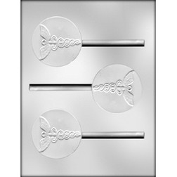 Medical Caduceus Sucker Chocolate Mold