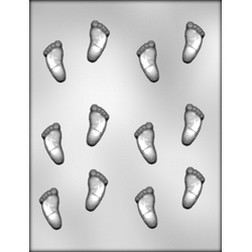 Foot Prints Chocolate Candy Mold